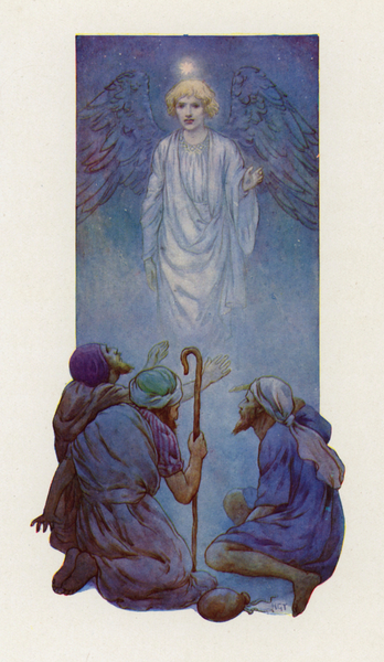 Fear not, said the angel von Harry George Theaker