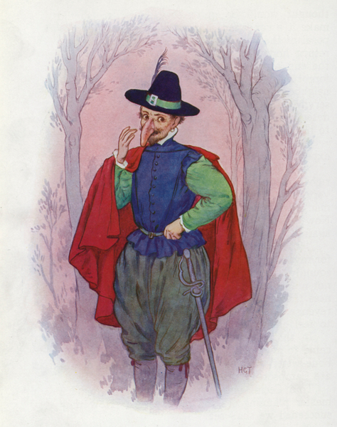 Illustration for Don Quixote von Harry George Theaker