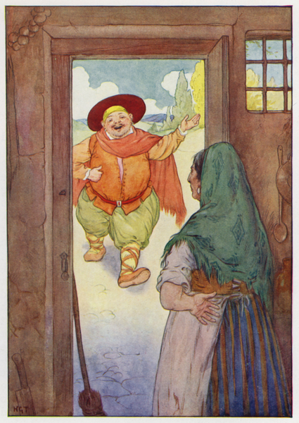 Illustration for Don Quixote von Harry George Theaker