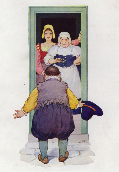 Illustration for Don Quixote von Harry George Theaker