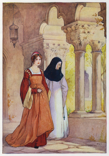 Illustration for Don Quixote von Harry George Theaker