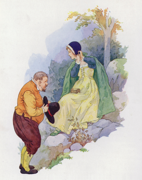 Illustration for Don Quixote von Harry George Theaker