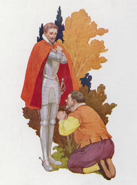 Illustration for Don Quixote von Harry George Theaker