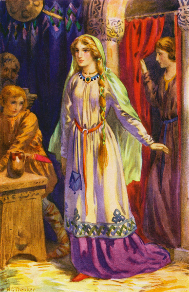 Place for the Lady Rowena von Harry George Theaker