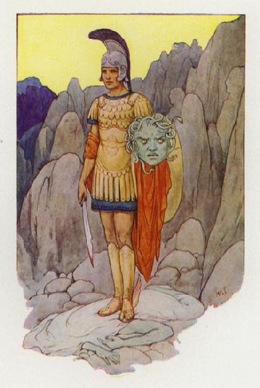 Perseus and the Gorgons Head