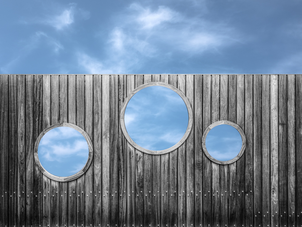 4 different ways to look at the sky. von Harry Verschelden