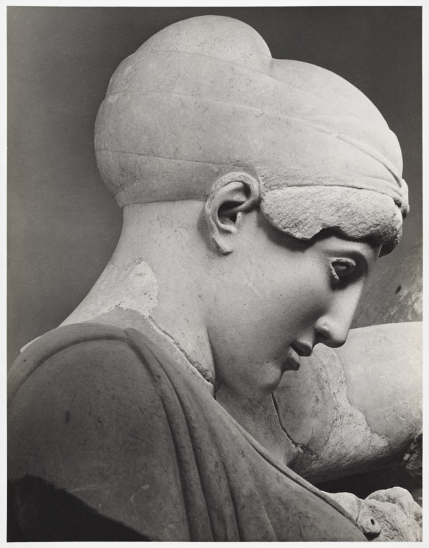 Olympia: head of the bride Deidameia from the west pediment of the Temple of Zeus von Hege Walter