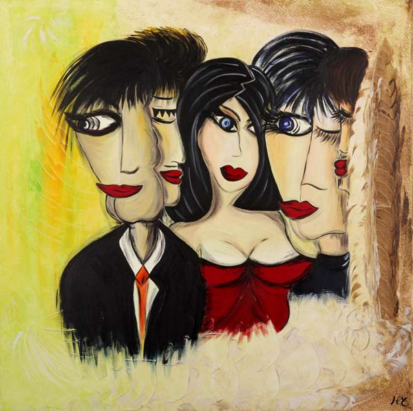 Gesichter der Nacht - Motiv 4 von Heike Meier