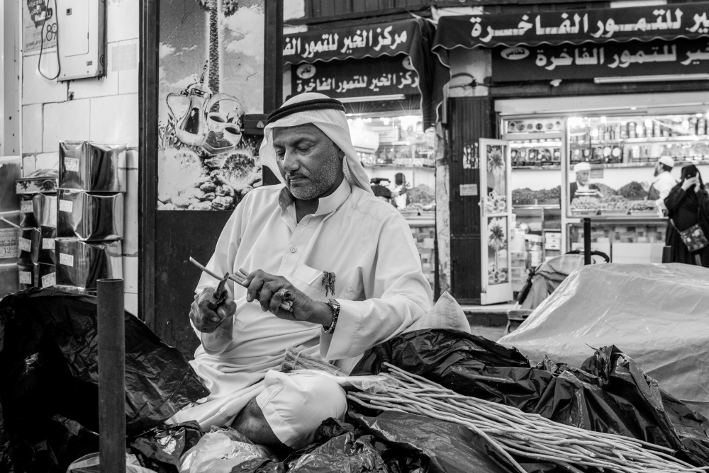 Street vendor von Heike Wolters-Wrase