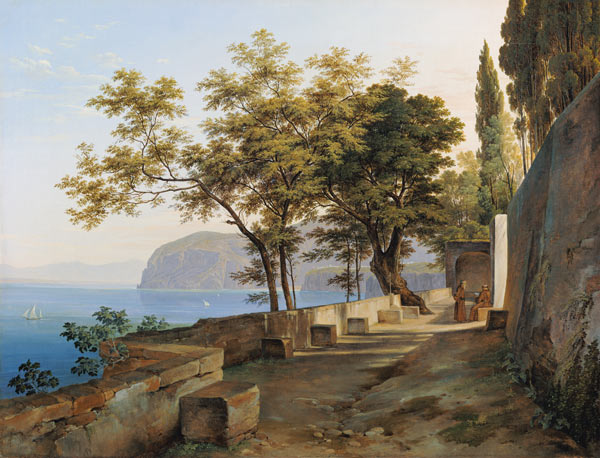 Kapuzinergarten bei Sorrent von Heinrich Reinhold