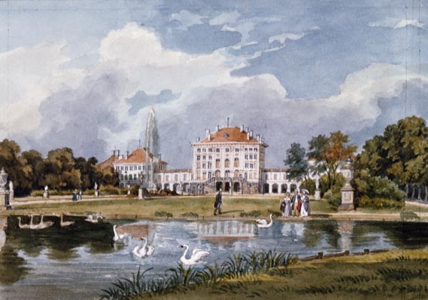Schloß Nymphenburg in München von Heinrich Adam