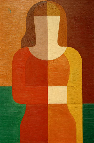 Frau von Heinrich Hoerle