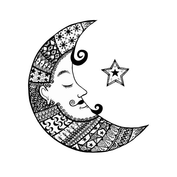 Happy moon von Helena Schall