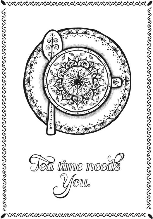 Tea time von Helena Schall