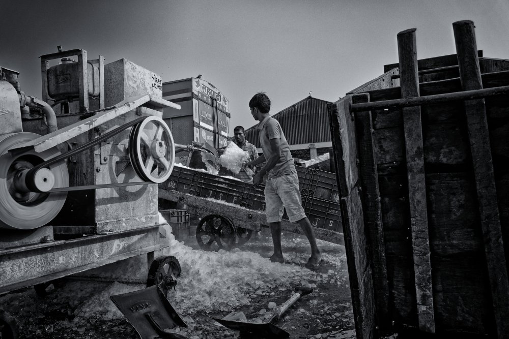 Ice Man von Hemanta Swain