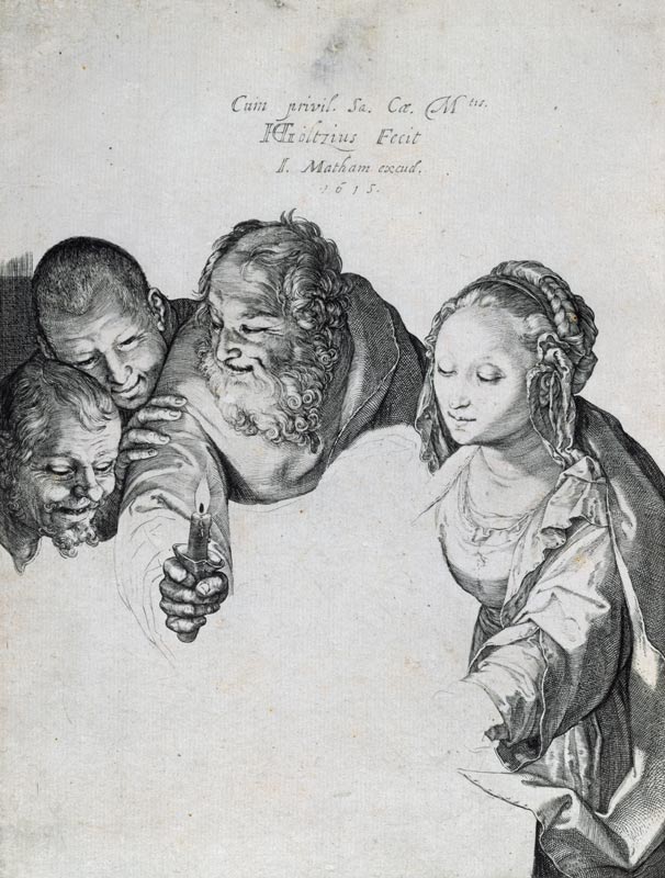 Anbetung der Koenige von Hendrick Goltzius