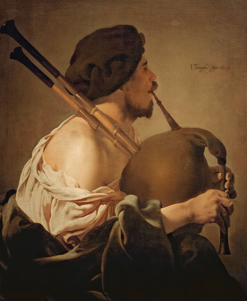 Der Dudelsackspieler von Hendrick ter Brugghen