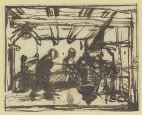 Goudt Hendrik - Jupiter und Merkur bei Philemon und Baucis