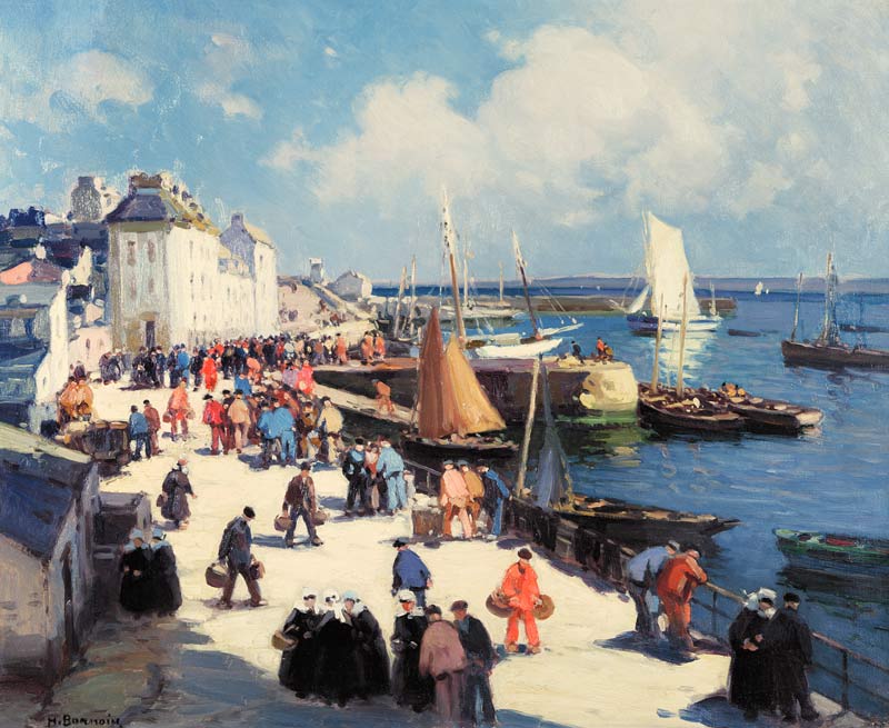 Douarnenez von Henri Alphonse Barnoin