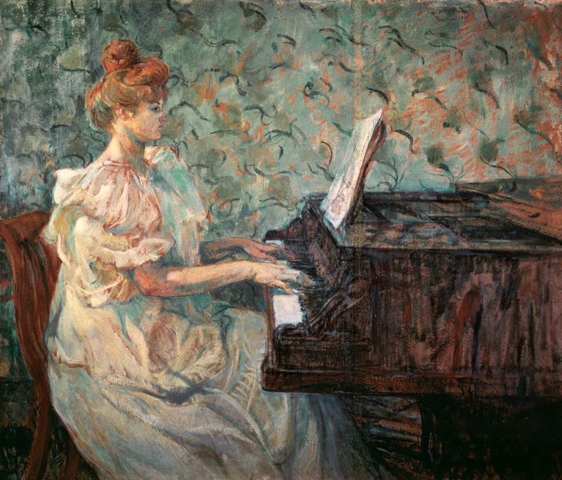 Misia Natanson von Henri de Toulouse-Lautrec