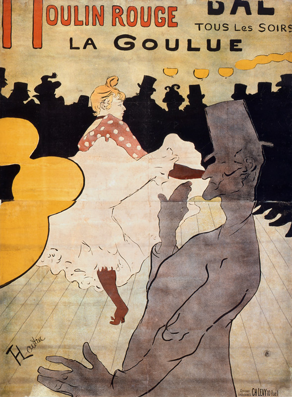 Moulin Rouge: La Goulue von Henri de Toulouse-Lautrec