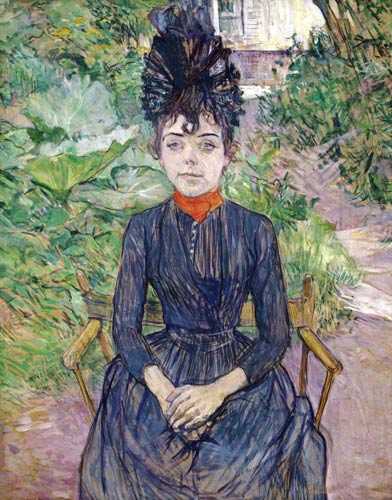 Justine Dieuhl von Henri de Toulouse-Lautrec