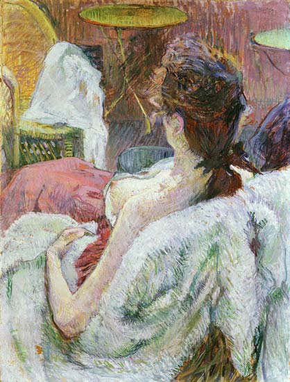 The Model's Rest von Henri de Toulouse-Lautrec