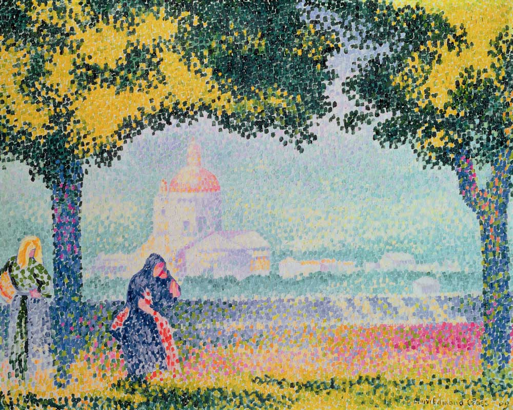 Die Kirche Santa Maria degli Angeli von Henri-Edmond Cross