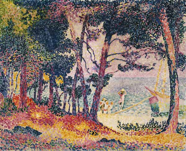 Unter Pinien (Provence) von Henri-Edmond Cross