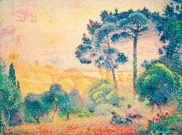Landschaft der Provence