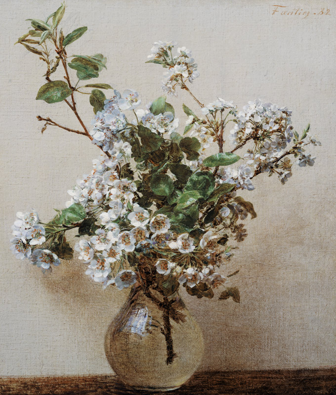 Birnenblüte von Henri Fantin-Latour