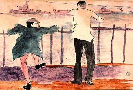 The Sea Front von Henri Gaudier-Brzeska