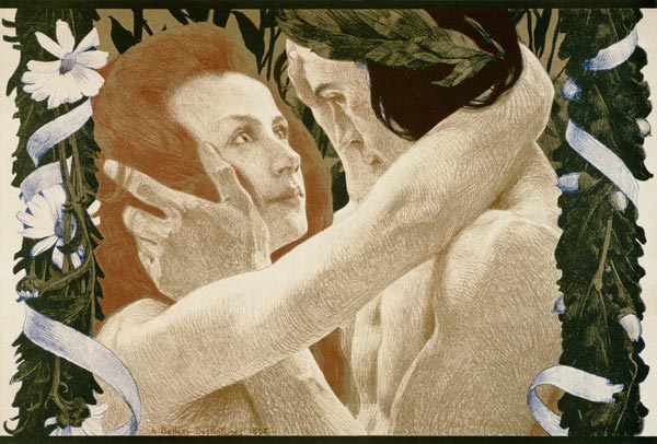 The Enigma, 1898, from 'L'Estampe Moderne' von Henri Jules Ferdinand Bellery-Defonaines