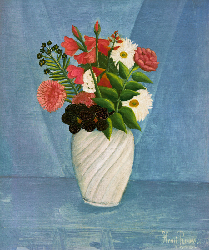 H.Rousseau, Bouquet of Flowers von Henri Julien Félix Rousseau