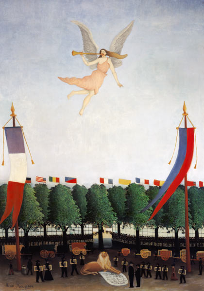 Die Freiheit lädt die Künstler zum 22. Salon der Unabhängigen ein von Henri Julien Félix Rousseau