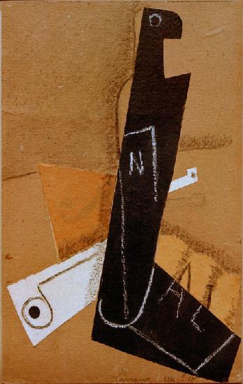 Bottle and Newspaper