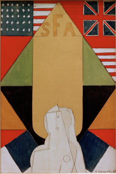 Woman with Flags – S.F.A. von Henri Laurens