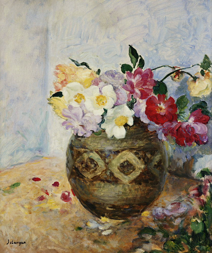 Vase mit Blumen. von Henri Lebasque