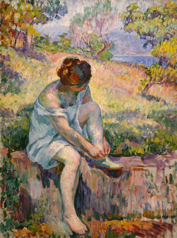 Vor dem Bad von Henri Lebasque