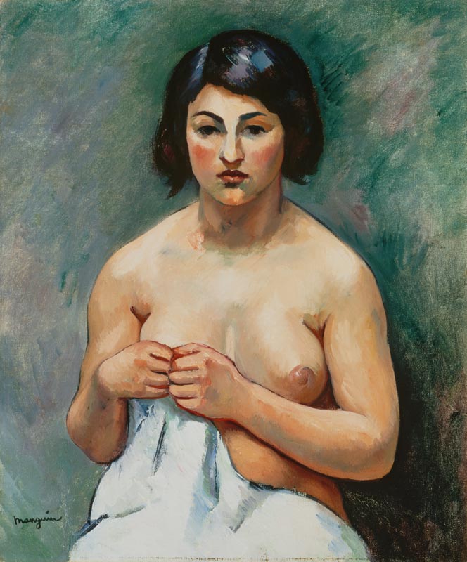 Weiblicher Torso: die kleine Marie (Torso de Femme: la Petite Marie) von Henri-Charles Manguin