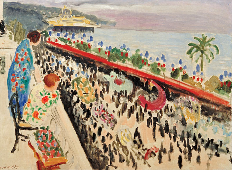 Flower Festival in Nice von Henri Matisse