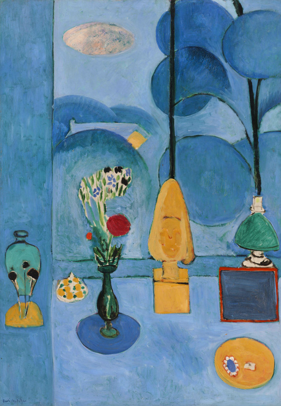 The Blue Window von Henri Matisse