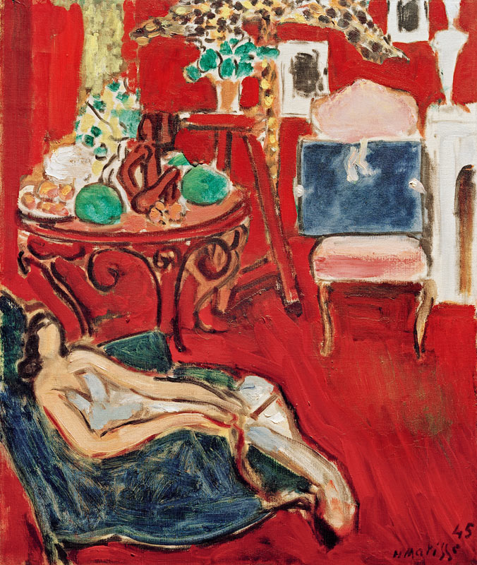 he blue art folder von Henri Matisse