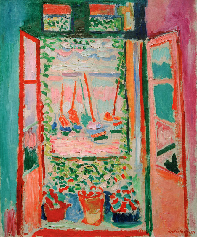 The Open Window von Henri Matisse