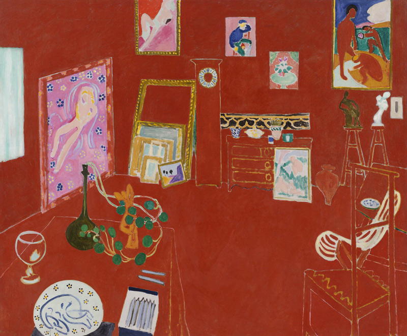 The Red Studio von Henri Matisse
