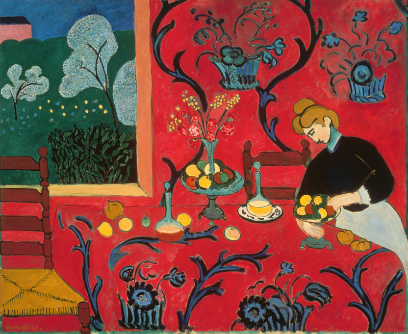 Red Room (Harmony in red von Henri Matisse