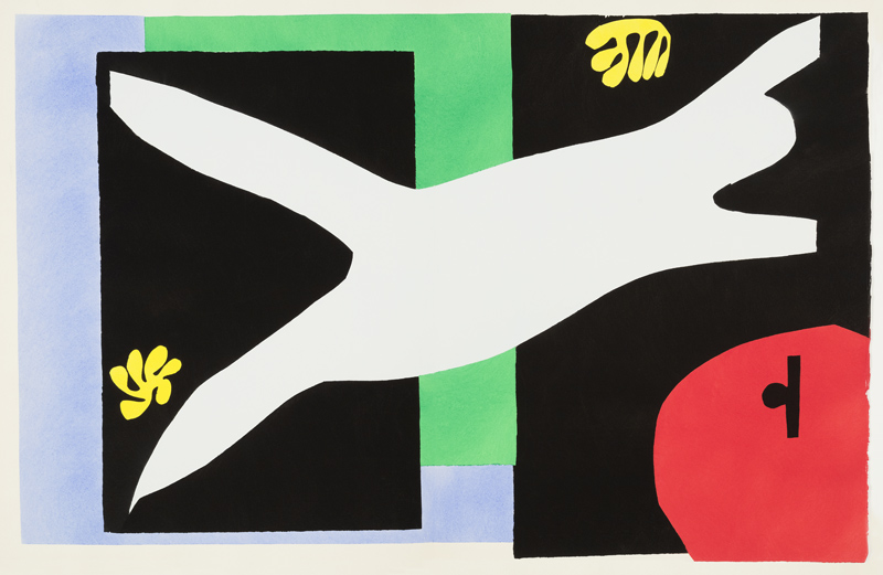 The Swimmer in the Aquarium, illustration from the portfolio Jazz von Henri Matisse