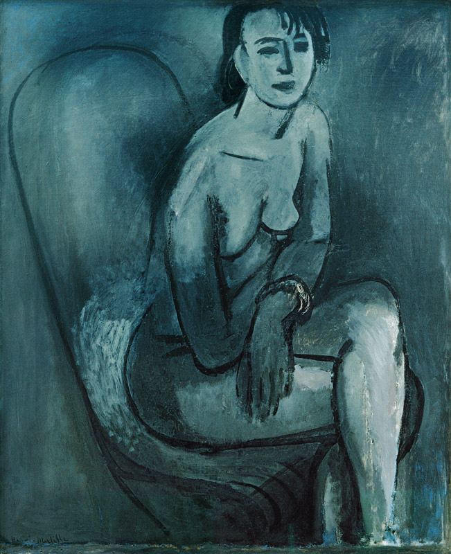 Grey Nude with Bracelet von Henri Matisse