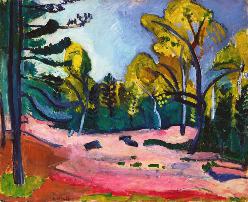 In the Forest of Fontainebleau von Henri Matisse