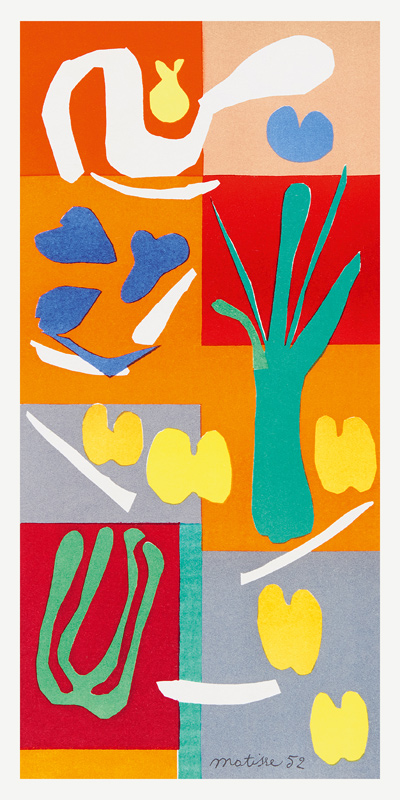 Set of eight color lithographs von Henri Matisse